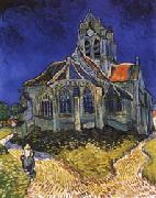 Vincent Van Gogh The Church of Auvers-sur-Oise oil painting on canvas